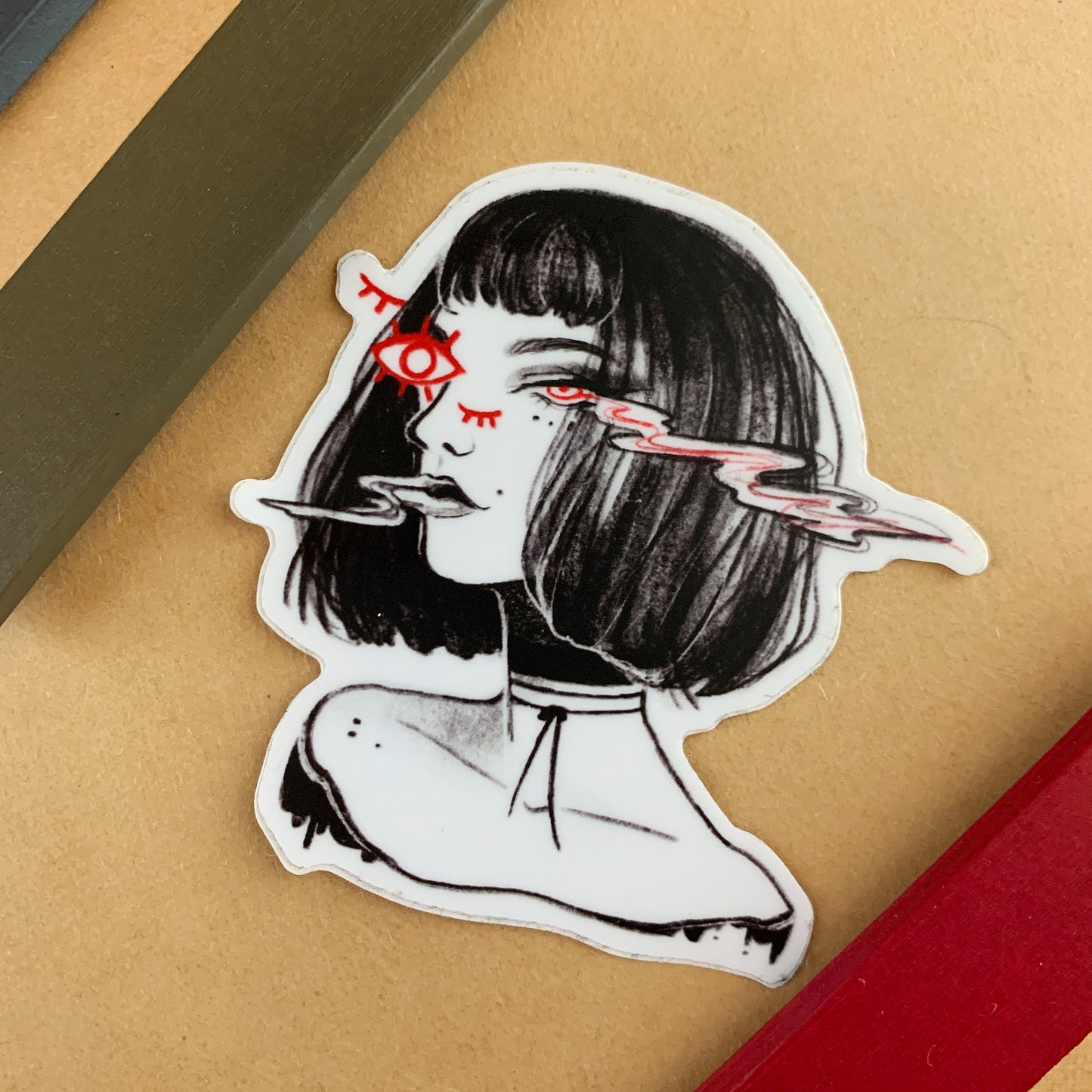 BLINDED Matte Sticker