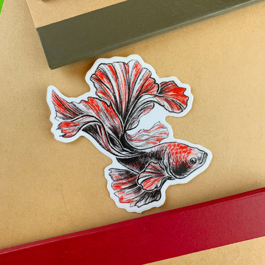 BETTA Matte Sticker