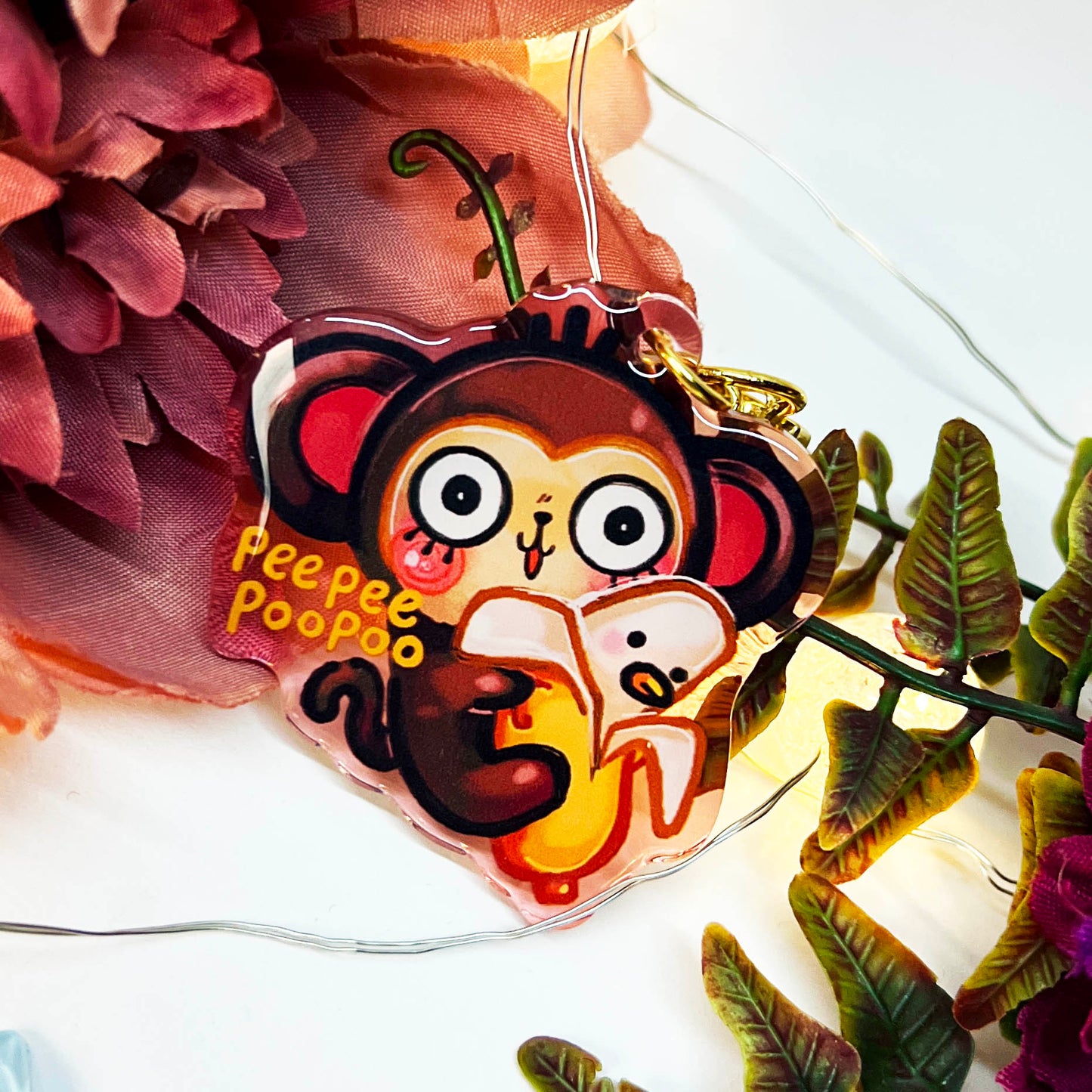 MONKE Acrylic Keychain