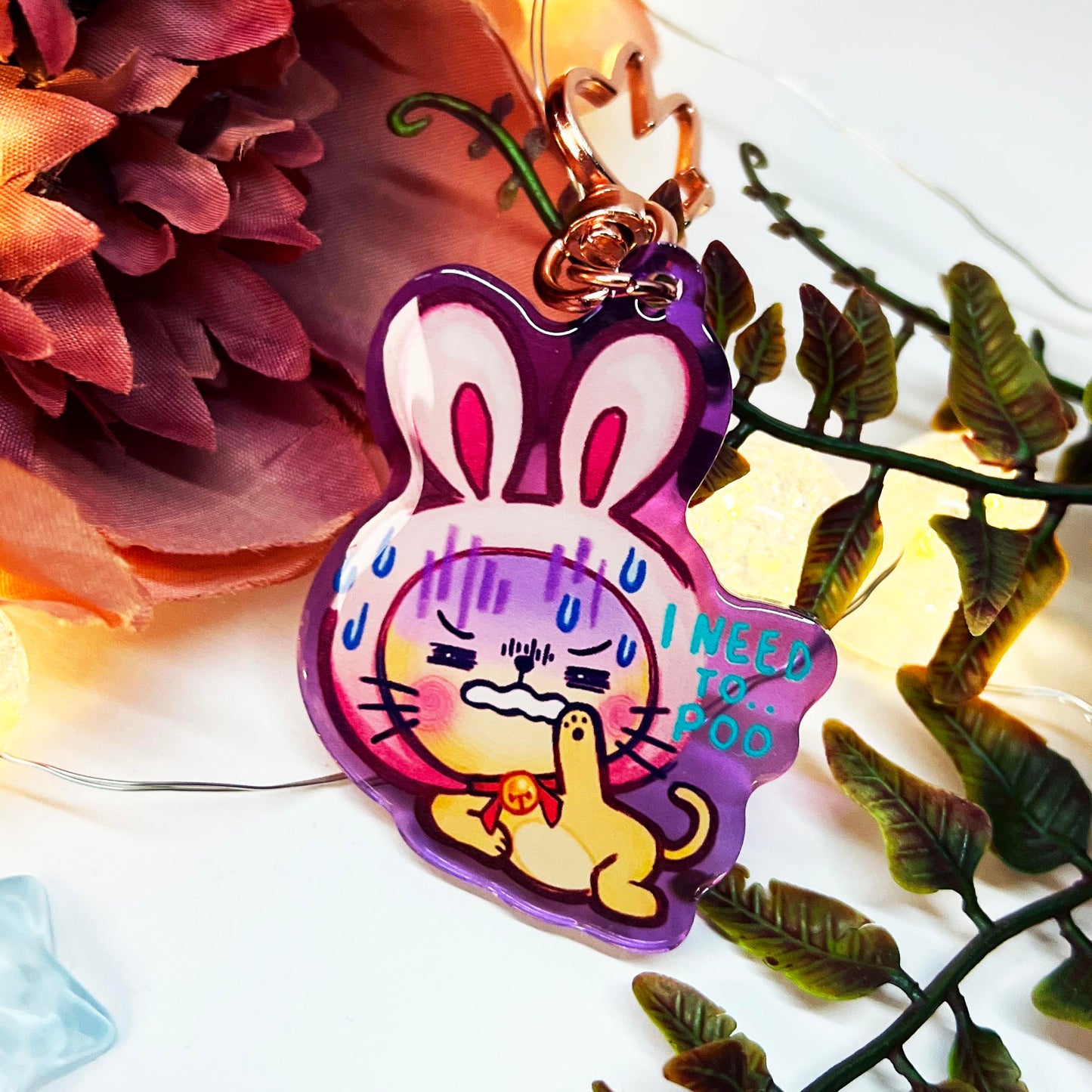 I GOTTA POO Acrylic Keychain